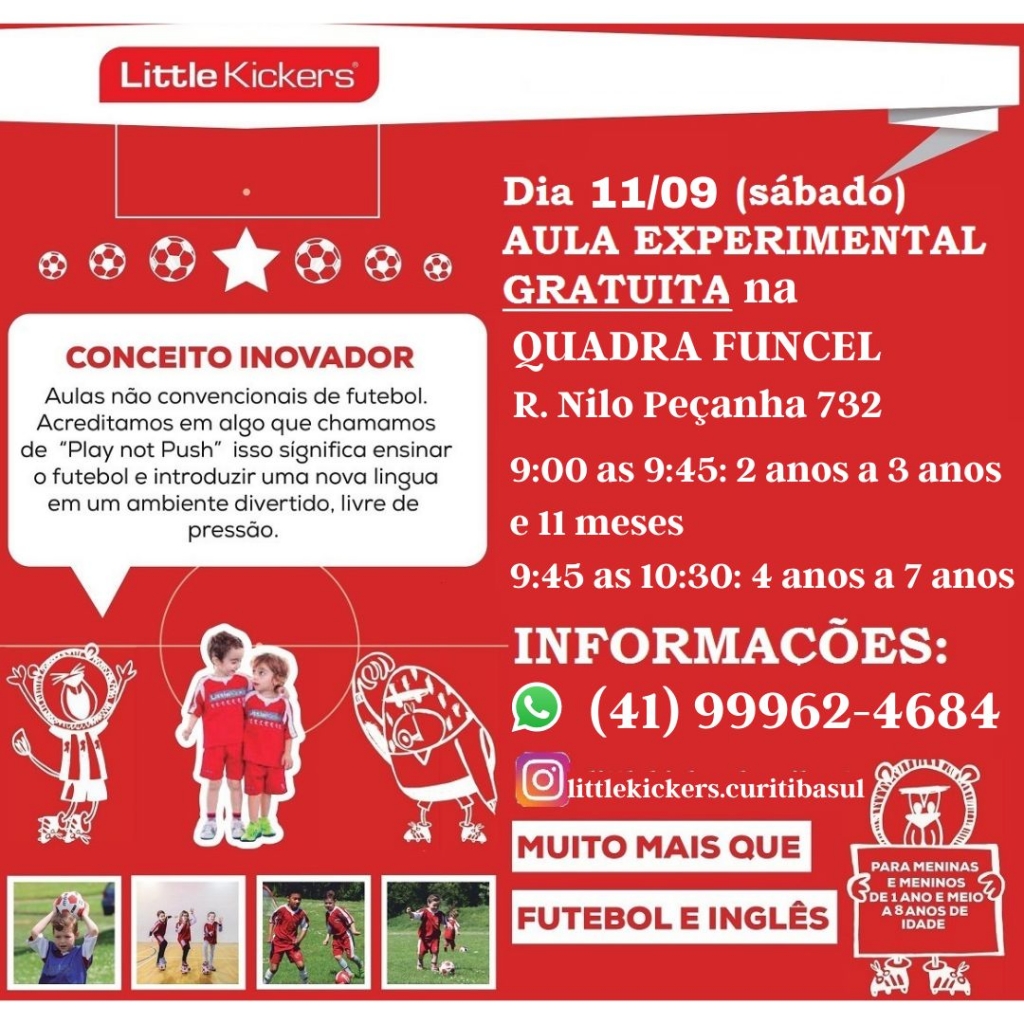 Little Kickers: aprender Inglês a jogar futebol