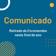 comunicado encomendas